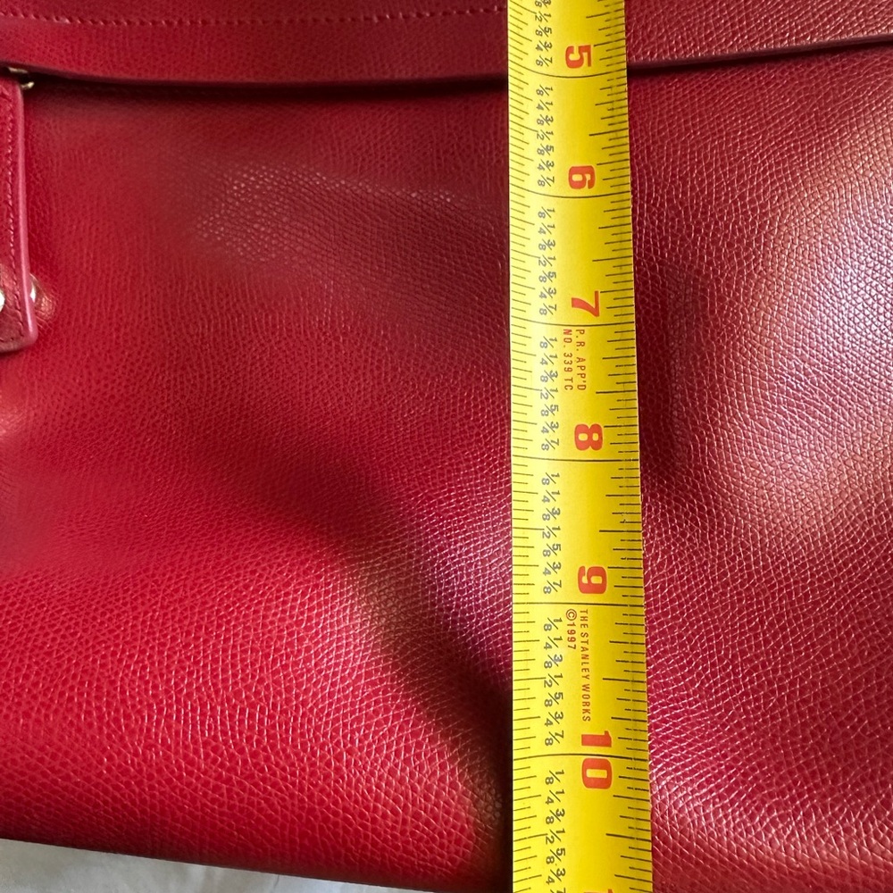 Furla Red Leather Shoulder Bag - Picture 12 of 12